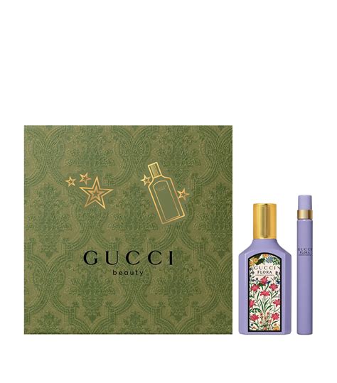 flora perfume gift set.